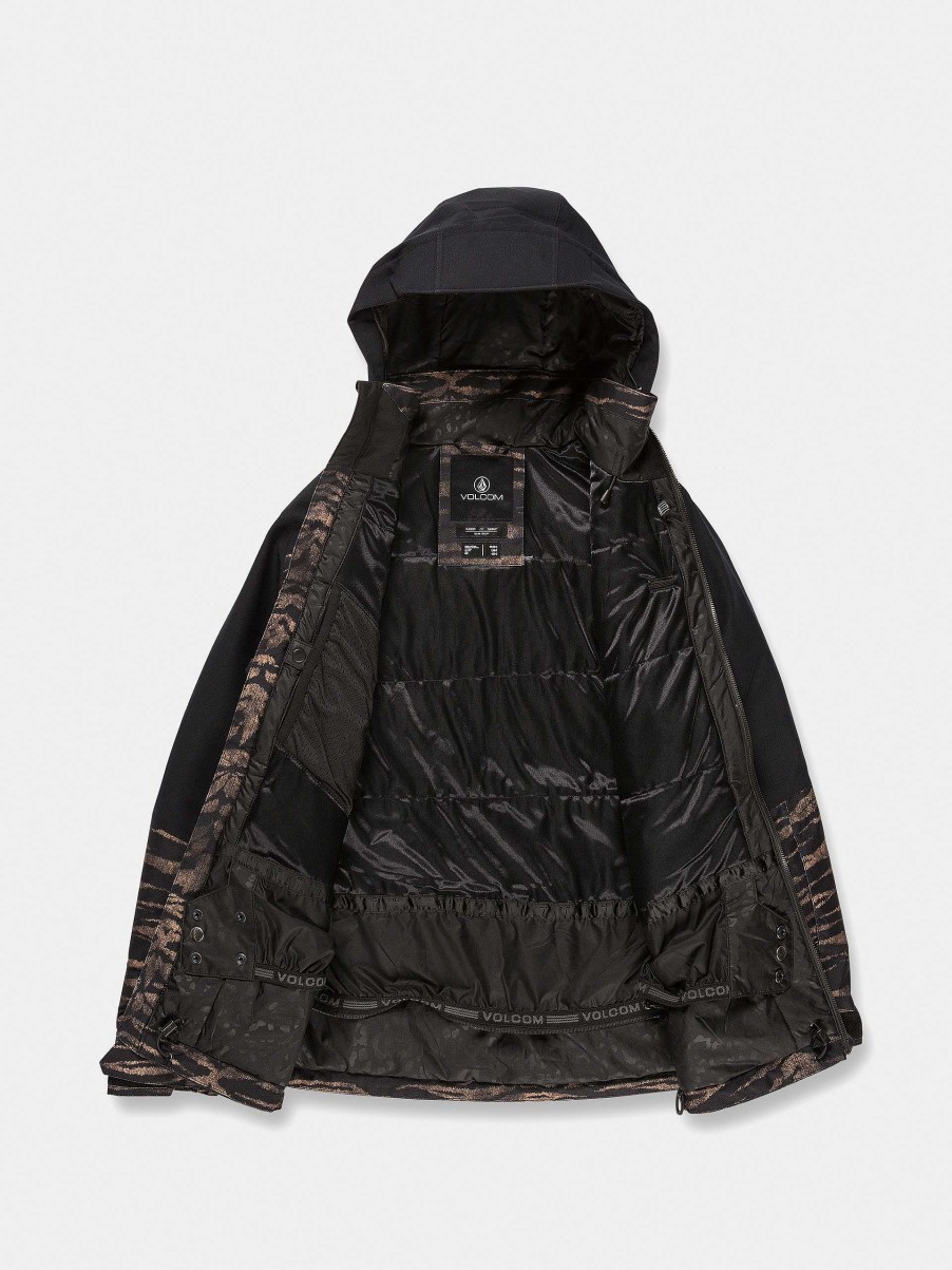 Clothing Volcom Snowboard Jackets | Womens Volcom Shelter 3D Stretch Snowboard Jacket Camo