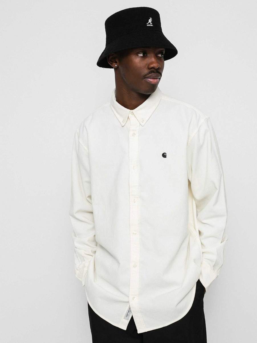 Clothing Carhartt WIP Shirts | Carhartt Wip Madison Fine Cord Shirt Beige