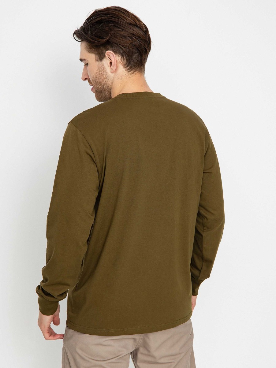 Clothing Carhartt WIP Longsleeves | Carhartt Wip Pocket Longsleeve Green