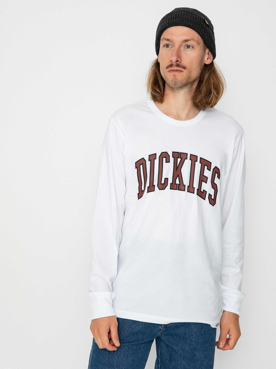 Clothing Dickies Longsleeves | Dickies Aitkin Longsleeve White