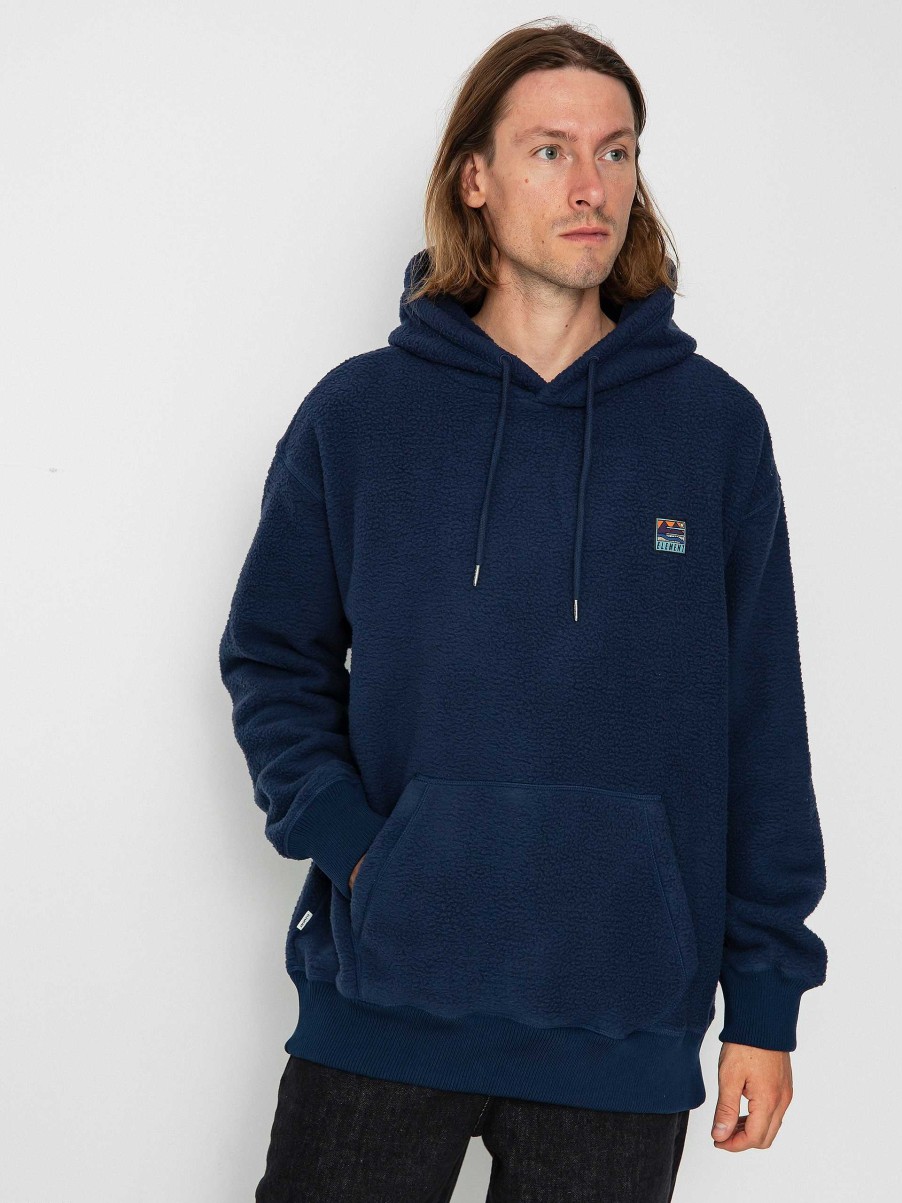 Clothing Element Sweatshirts/Hoodies | Element Yamsay Hd Hoodie Navy Blue