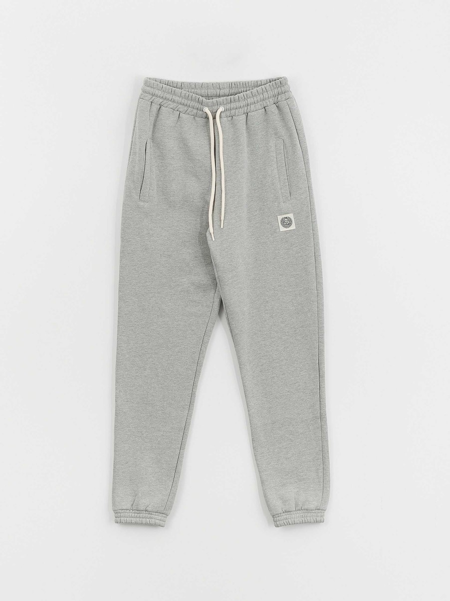 Clothing MassDnm Pants | Massdnm Patch Straight Fit Pants Grey