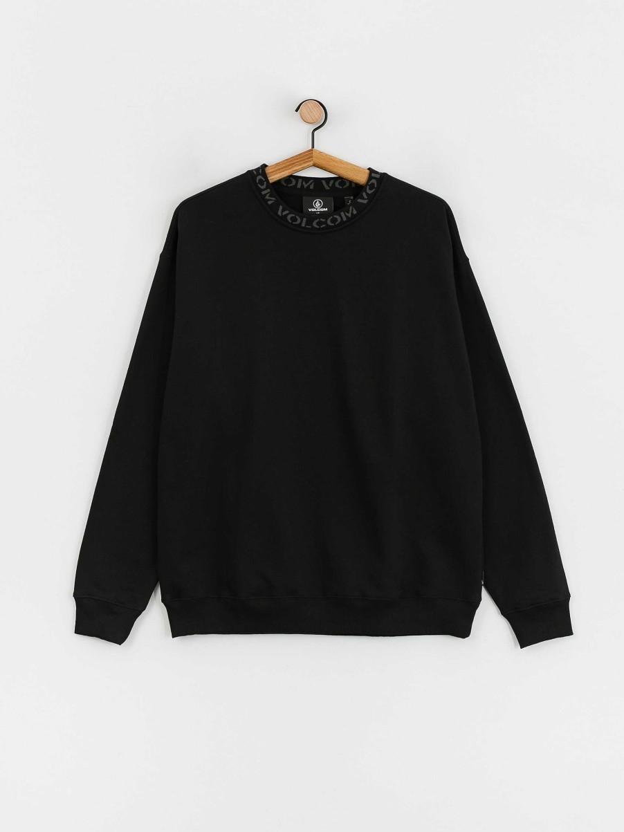 Clothing Volcom Sweatshirts/Hoodies | Volcom Skate Vital Crew Sweatshirt Black