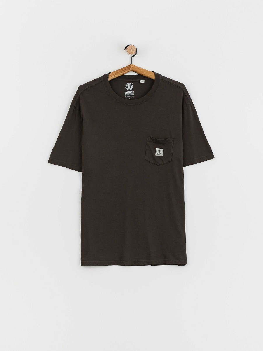 Clothing Element T-Shirts | Element Basic Pkt T-Shirt Black