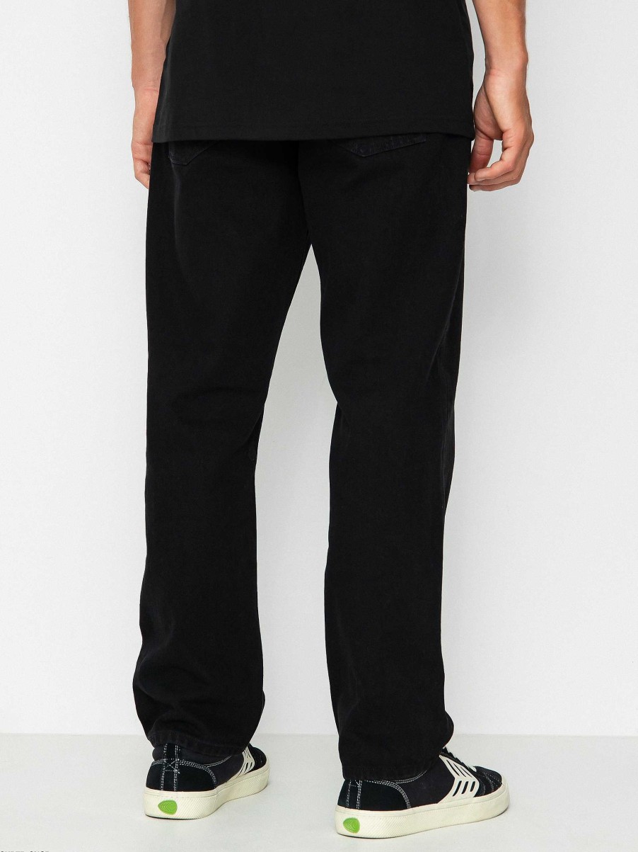 Clothing Volcom Pants | Volcom Modown Tapered Denim Pants Black