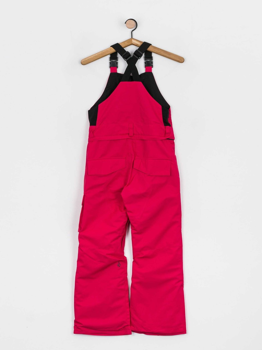 Clothing Volcom Snowboard Pants | Volcom Barkley Bib Overall Jr Snowboard Pants Pink