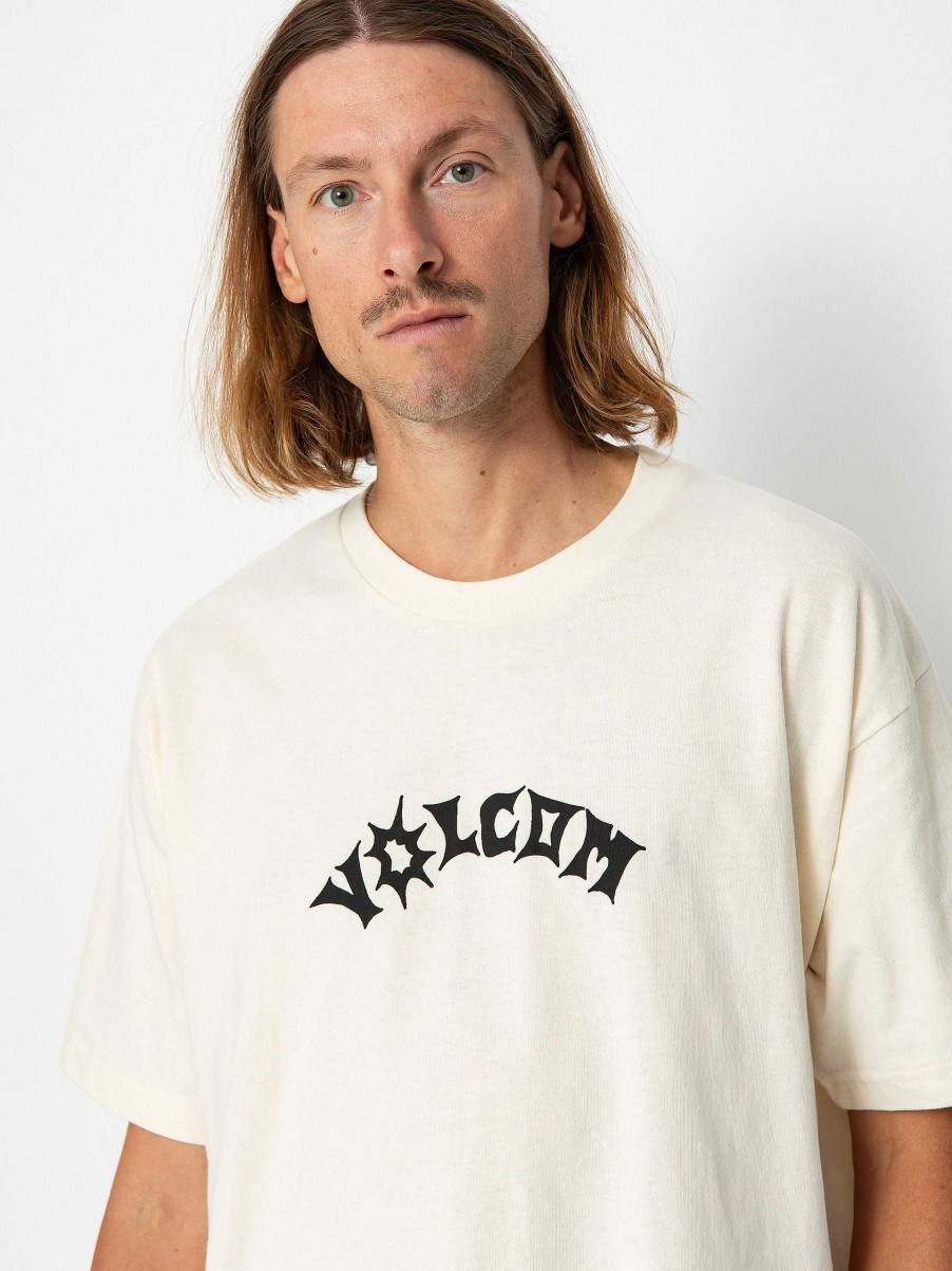 Clothing Volcom T-Shirts | Volcom Last Shot Lse T-Shirt White