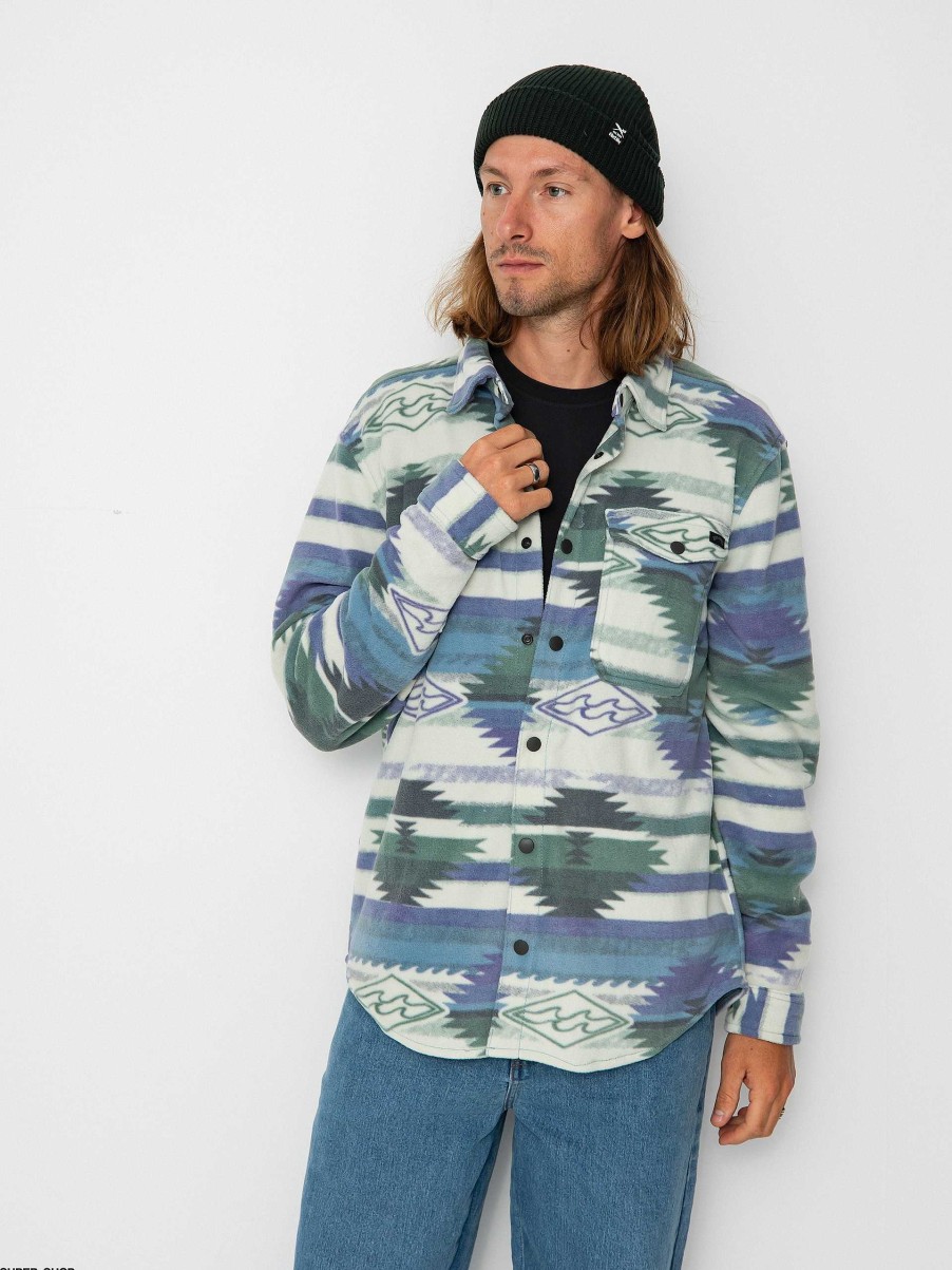 Clothing Billabong Shirts | Billabong Furnace Flannel Shirt Multicolor