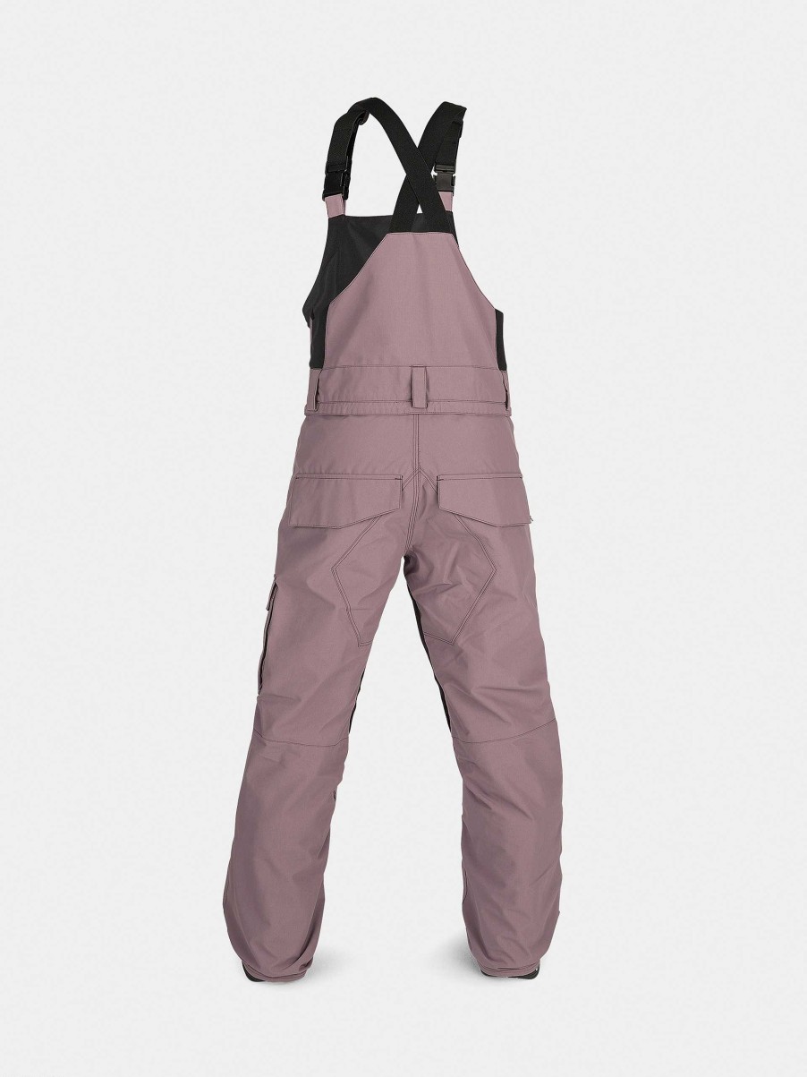 Clothing Volcom Snowboard Pants | Volcom Barkley Ins Bib Overall Jr Snowboard Pants Violet