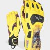 Clothing Level Snowboard Gloves | Level Sq Cf Gloves Yellow