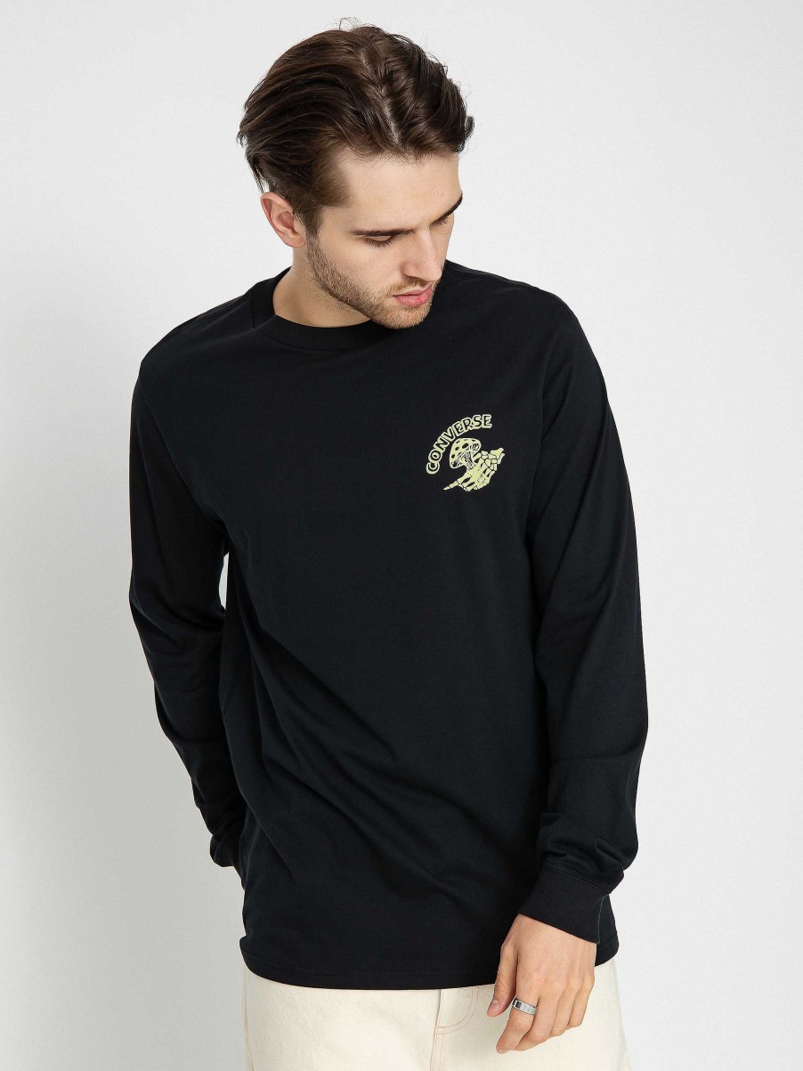 Clothing Converse Longsleeves | Converse Chuck Tours Longsleeve Black