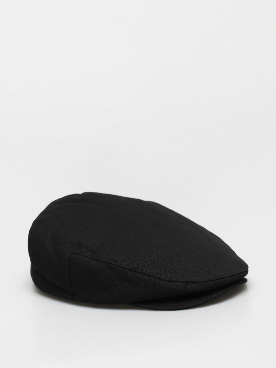 Clothing Brixton Cap | Brixton Hooligan Snap Cap Flat Cap Black