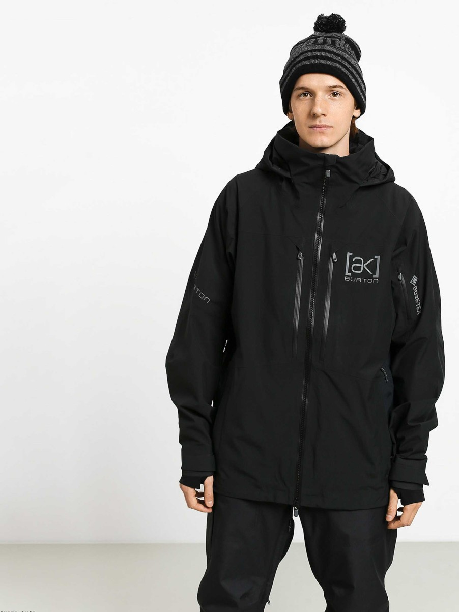 Clothing Burton Snowboard Jackets | Mens Burton Ak Gore Swash Snowboard Jacket Black