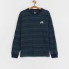 Clothing Nike SB Longsleeves | Nike Sb Stripe Longsleeve Navy Blue