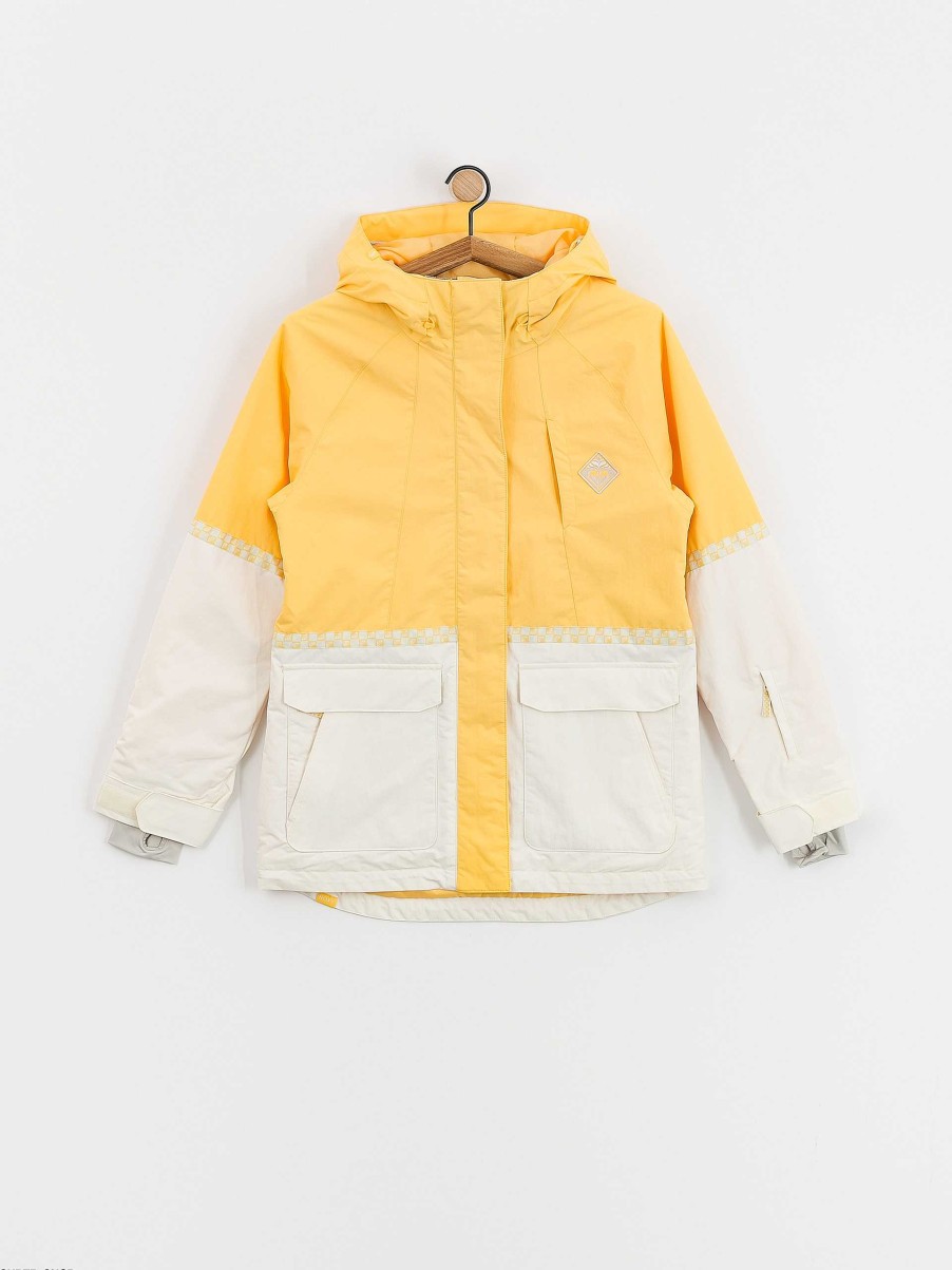 Clothing Roxy Snowboard Jackets | Womens Roxy Ritual Snowboard Jacket Yellow