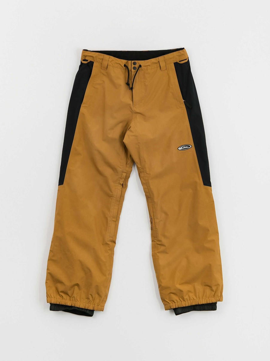 Clothing Quiksilver Snowboard Pants | Mens Quiksilver High Altitude Gore-Tex Snowboard Pants Brown