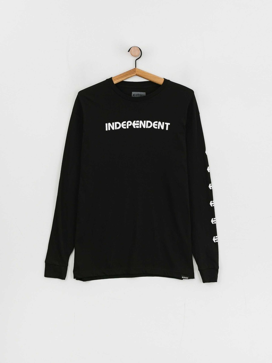 Clothing Etnies Longsleeves | Etnies Independent Longsleeve Black