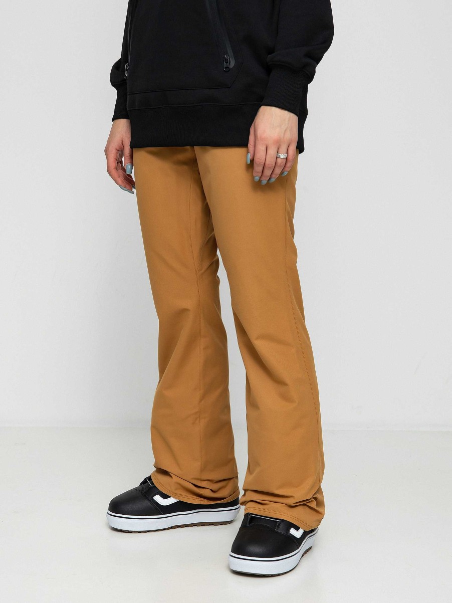 Clothing Volcom Snowboard Pants | Womens Volcom Hallen Snowboard Pants Brown