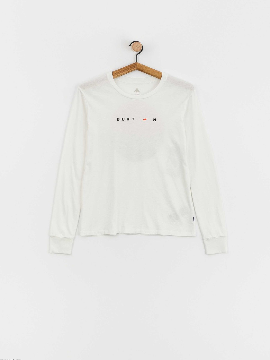 Clothing Burton Longsleeves | Burton Storyboard 24 Longsleeve Wmn White