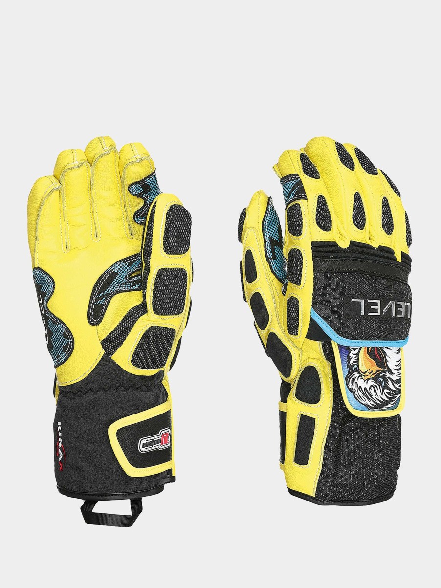 Clothing Level Snowboard Gloves | Level Worldcup Cf Gloves Yellow