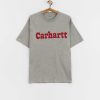 Clothing Carhartt WIP T-Shirts | Carhartt Wip Bubbles T-Shirt Grey