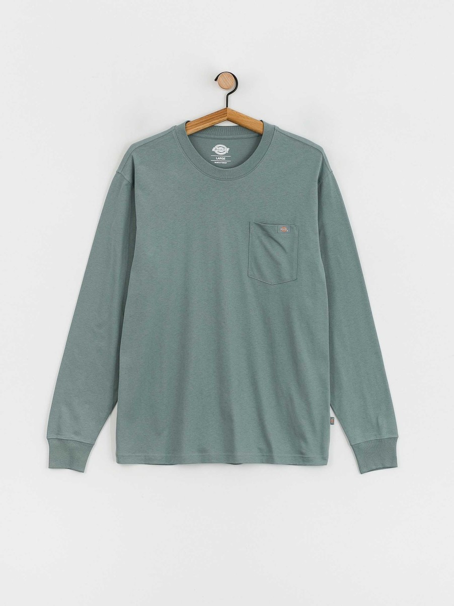 Clothing Dickies Longsleeves | Dickies Luray Pocket Longsleeve Blue