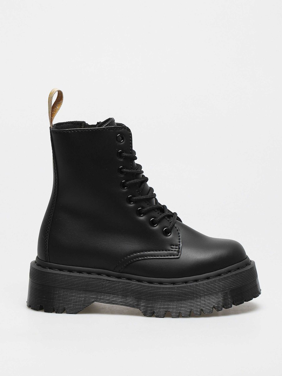 Shoe Dr. Martens High-Tops | Dr. Martens Vegan Jadon Ii Mono Shoes Wmn Black