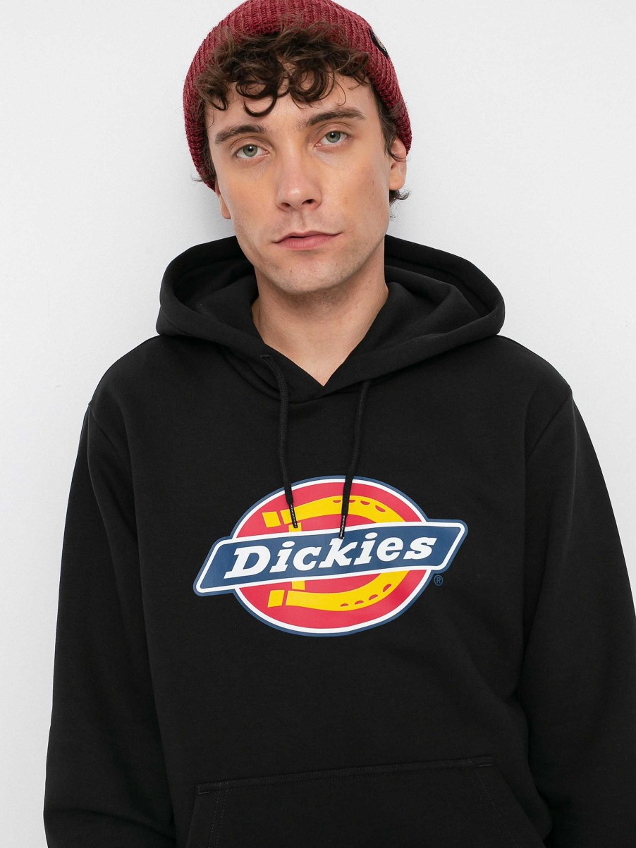 Clothing Dickies Sweatshirts/Hoodies | Dickies Icon Logo Hd Hoodie Black