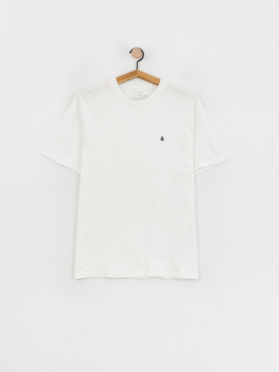 Clothing Volcom T-Shirts | Volcom Stone Blanks Bsc T-Shirt White