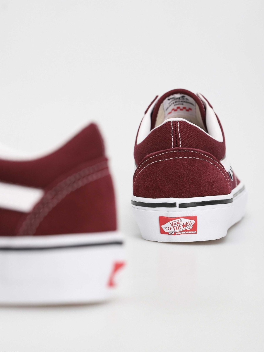 Shoe Vans Low-Tops | Vans Skate Old Skool Shoes Burgundy