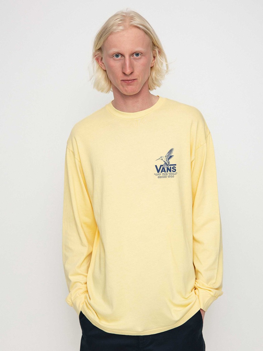 Clothing Vans Longsleeves | Vans Essential Floral Longsleeve Yellow