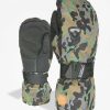 Clothing Level Snowboard Gloves | Level Fly Jr Mitt Gloves Camo