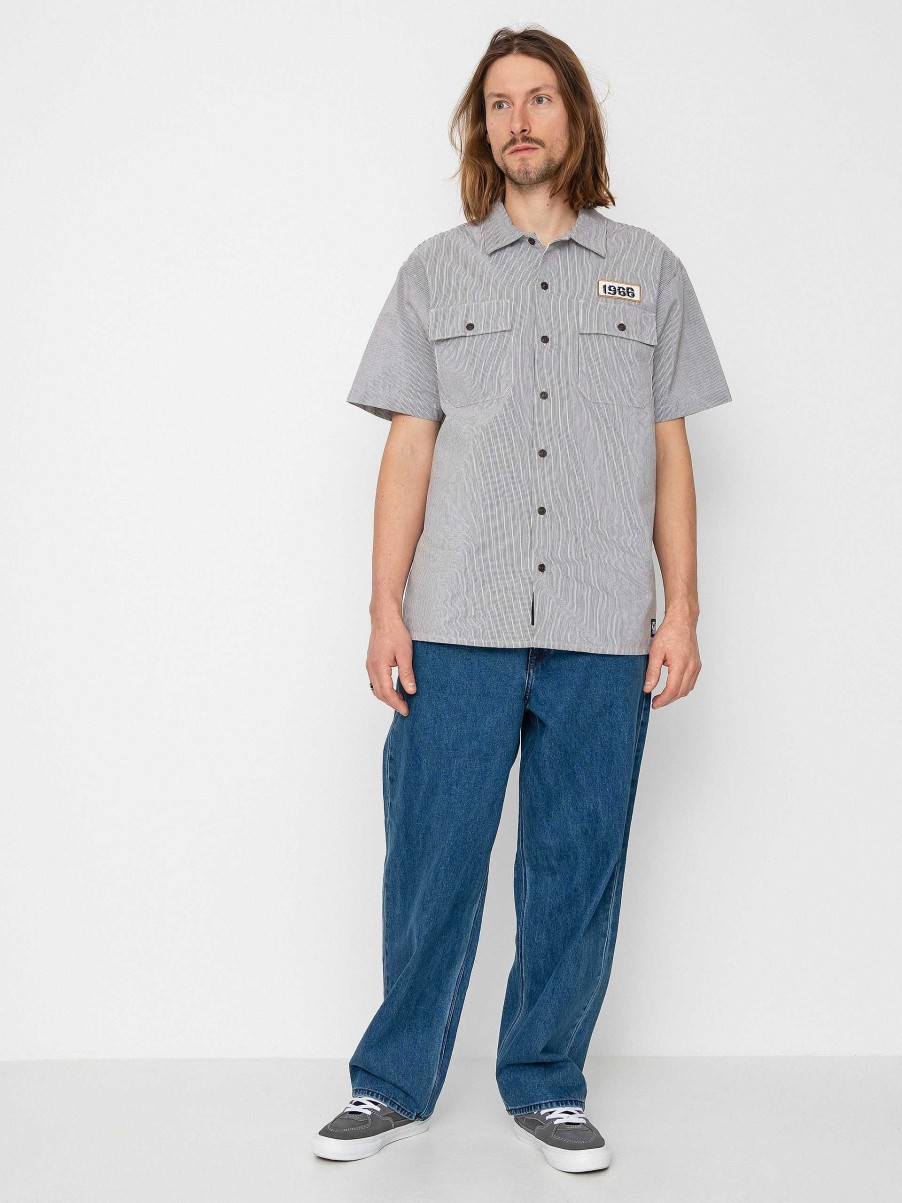 Clothing Vans Shirts | Vans Dakota Roche Shirt Grey