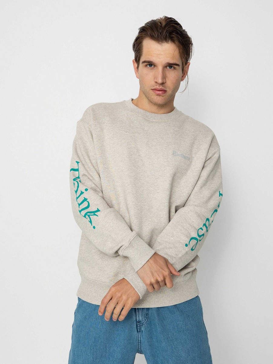 Clothing Element Sweatshirts/Hoodies | Element Please Sweatshirt Grey