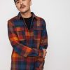 Clothing Iriedaily Shirts | Iriedaily Lumber Fella Shirt Brown/Blue