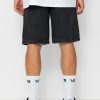 Clothing Vans Shorts | Vans Check 5 Baggy Denim Shorts Black