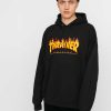 Clothing Thrasher Sweatshirts/Hoodies | Thrasher Hoodie Flame Hd Black