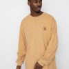 Clothing Carhartt WIP Longsleeves | Carhartt Wip Nelson Longsleeve Brown