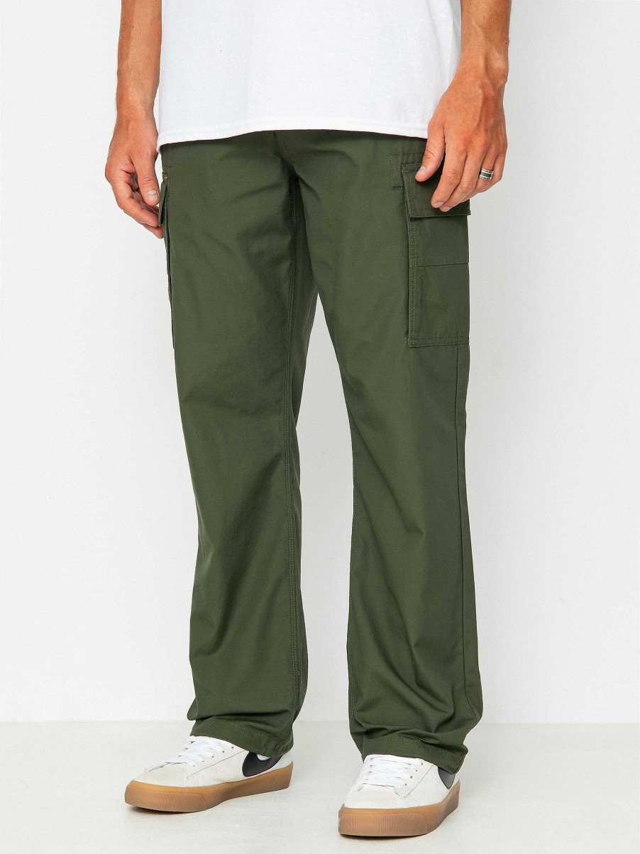 Clothing Volcom Pants | Volcom Squads Cargo Loose Tprd Pants Green