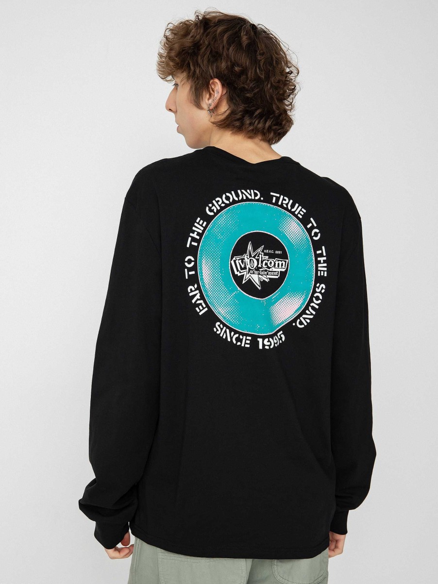 Clothing Volcom Longsleeves | Volcom V Ent Lp Longsleeve Black