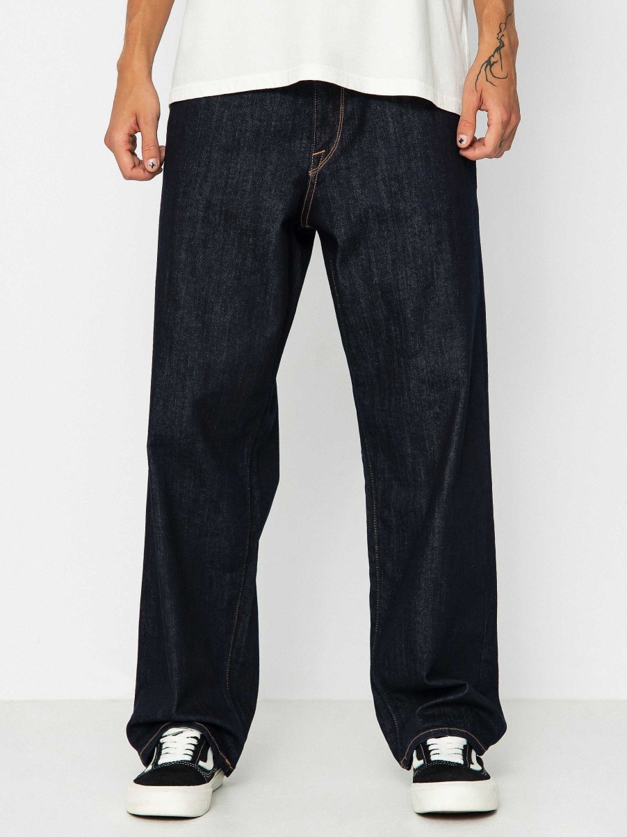 Clothing Volcom Pants | Volcom Billow Denim Pants Navy Blue