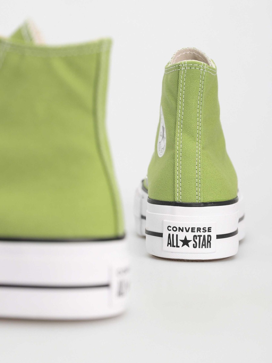 Shoe Converse High-Tops | Converse Chuck Taylor All Star Lift Hi Chucks Wmn Green