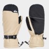 Clothing Quiksilver Snowboard Gloves | Quiksilver Mission Mitt Gloves Beige