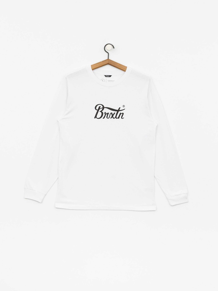 Clothing Brixton Longsleeves | Brixton Stith Vi Stt Longsleeve White