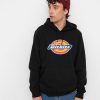 Clothing Dickies Sweatshirts/Hoodies | Dickies Icon Logo Hd Hoodie Black