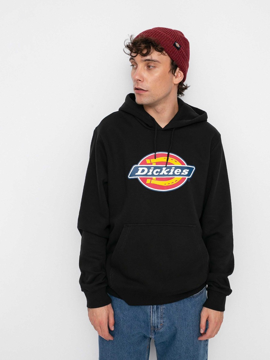 Clothing Dickies Sweatshirts/Hoodies | Dickies Icon Logo Hd Hoodie Black