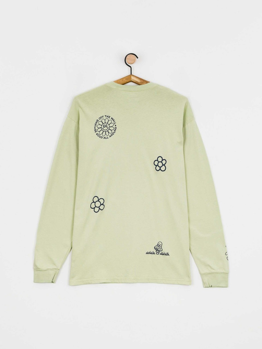 Clothing Vans Longsleeves | Vans Vintage Peace Of Mind Longsleeve Green