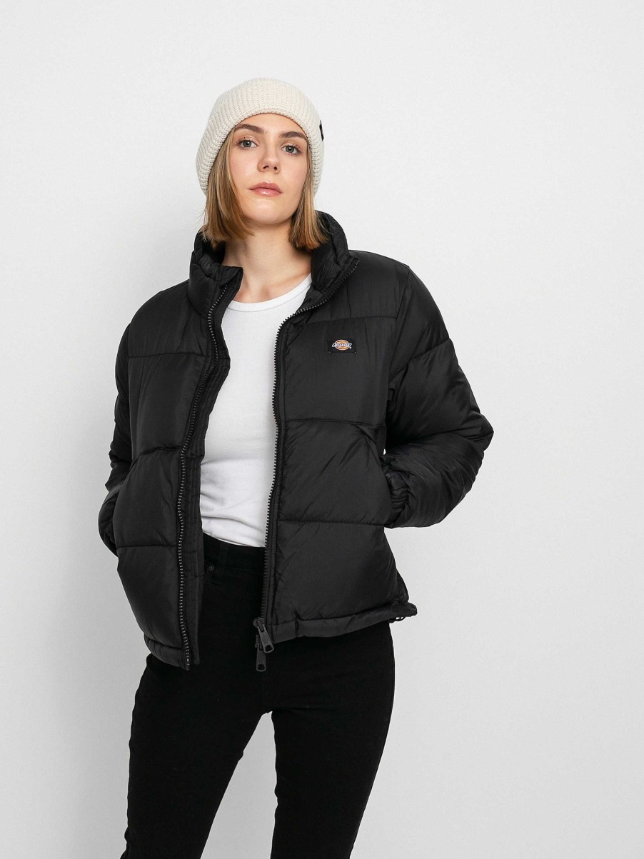 Clothing Dickies Jackets | Dickies Alatna Jacket Wmn Black