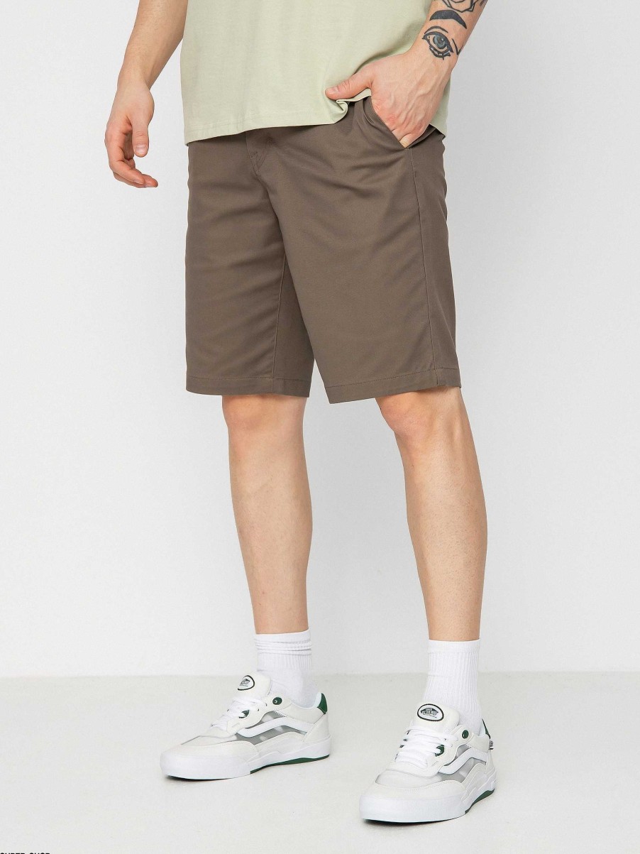 Clothing Volcom Shorts | Volcom Frckn Mdn Strch 21 Shorts Brown