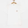 Clothing Carhartt WIP T-Shirts | Carhartt Wip Pocket T-Shirt White